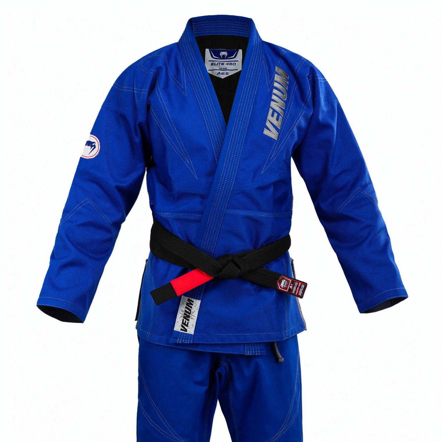 2025新作 Venum ヴェナム ブラジリアン 柔術着エリート 上下セット Elite 5.0 - ロイヤルブルー