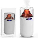 加湿器 アロマディフューザー 小型 LEDライト7色 Type-C 給電式 360ML 卓上小型加湿器 3 段階調節モード アロマ対応 空焚き防止 お手入れ簡単...