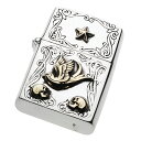 【FIGMART】シルバー925 オイルライター メンズ【s0057】スワロー ツバメ 燕 純銀 silver925 ライターケース ZIPPO ジッポ 送料無...