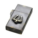【FIGMART】ブラス オイルライター メンズ【z-s0072】イーグル 馬蹄 スリム 真鍮 ライターケース ZIPPO ジッポ 送料無料