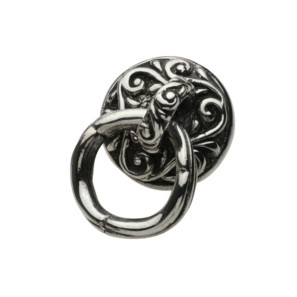 【FIGMART】シルバー925 ドロップハンドル メンズ【s0077】アラベスク 唐草 ワイルド silver925 カスタムパーツ ウォレットチェーン 送料...