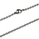 ポイント10倍【FIGMART】ステンレス チェーン メンズ【c0501】幅2.2mm 小豆 あずきチェーン ネックレス 送料無料