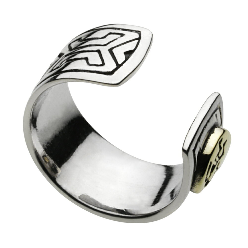 【FIGMART】 FIG-z-fe2029 ココペリ ネイティブ イヤーカフ シルバー925 シルバーアクセ 純銀 925 つけっぱなし ノンホール フェイクピアス 神様 精霊 幾何学 彫金 いぶし インディアン ジュエリー アメカジ ストリート サーフ バイカー ビンテージ お守り プレゼント