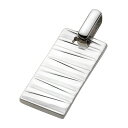ポイント10倍【FIGMART】シルバー925 ペンダント メンズ【fp0164】シンプル ウェーブ プレート silver925 ネックレス ペンダントトップ...
