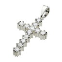 【FIGMART】シルバー925 ペンダント メンズ【fp0185】クロス 十字架 レディース ジルコニア silver925 ネックレス ペンダントトップ 送...