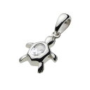 ポイント10倍【FIGMART】シルバー925 ペンダント メンズ【fp0272】タートル 亀 小さめ ジルコニア silver925 ネックレス ペンダントトップ 送料無料