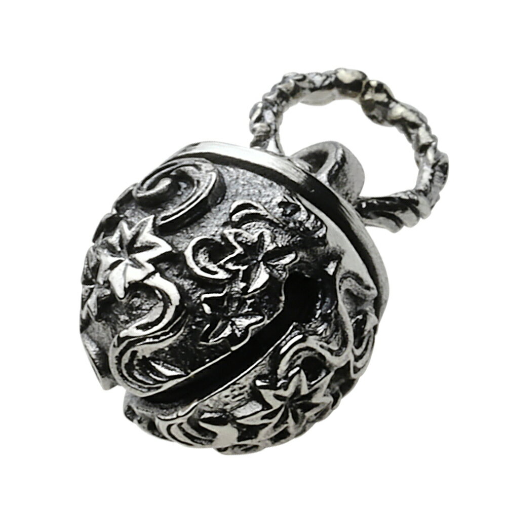 【FIGMART】シルバー925 ペンダント メンズ【z-fp0381】ベル ボール 鈴 和風 silver925 ネックレス ペンダントトップ 送料無料