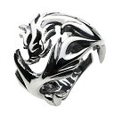 ポイント10倍【FIGMART】シルバー925 リング メンズ【fr0287】ファイヤー ドラゴン トライバル 龍 辰 送料無料