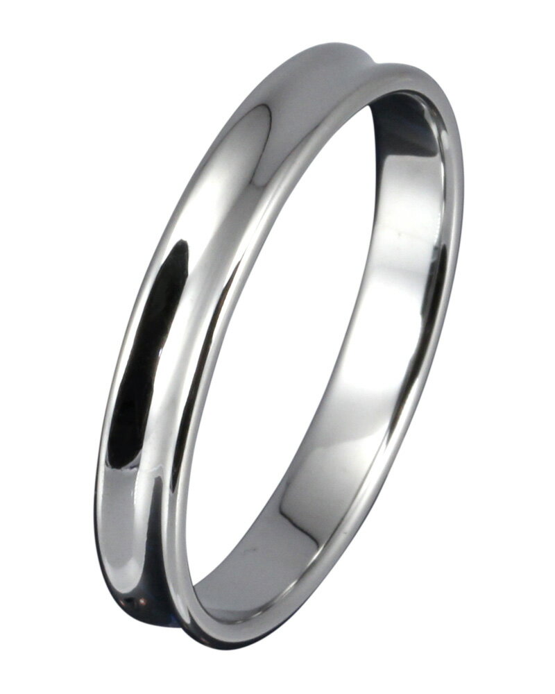 樂天商城 - 【FIGMART】タングステン リング メンズ【fr8059】シンプル カーブ カジュアル レアメタル 指輪 送料無料