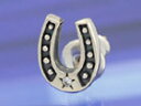 ホースシュー 馬蹄 メンズ シルバーピアス シルバーアクセサリー シルバー925 メンズアクセサリー キャッチ付き 18kポスト 18金ポスト