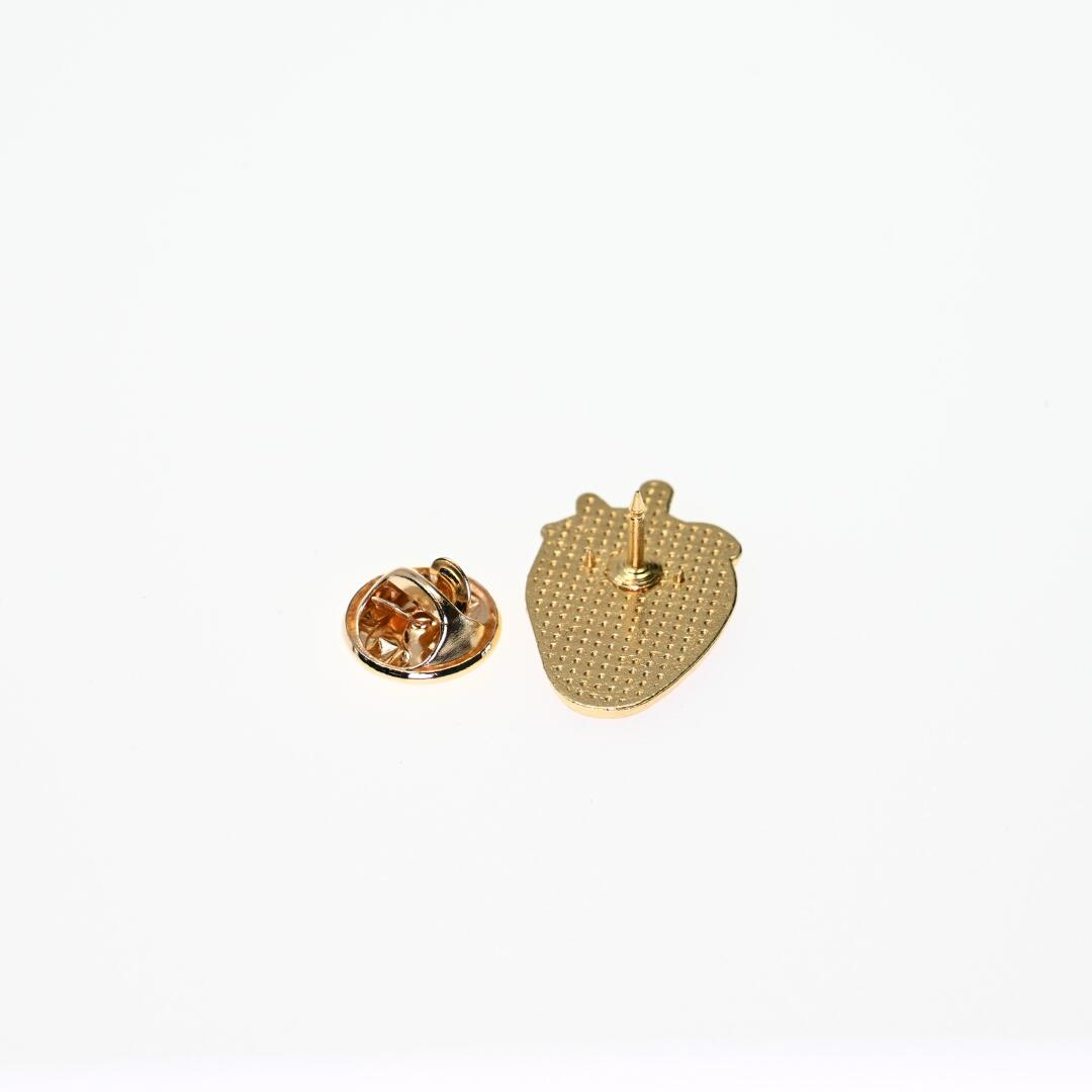 ピンバッジ いちご ストロベリーフルーツ エナメルピン キュート おしゃれ 合金製 ワンポイント アクセサリー ギフトの商品画像 3