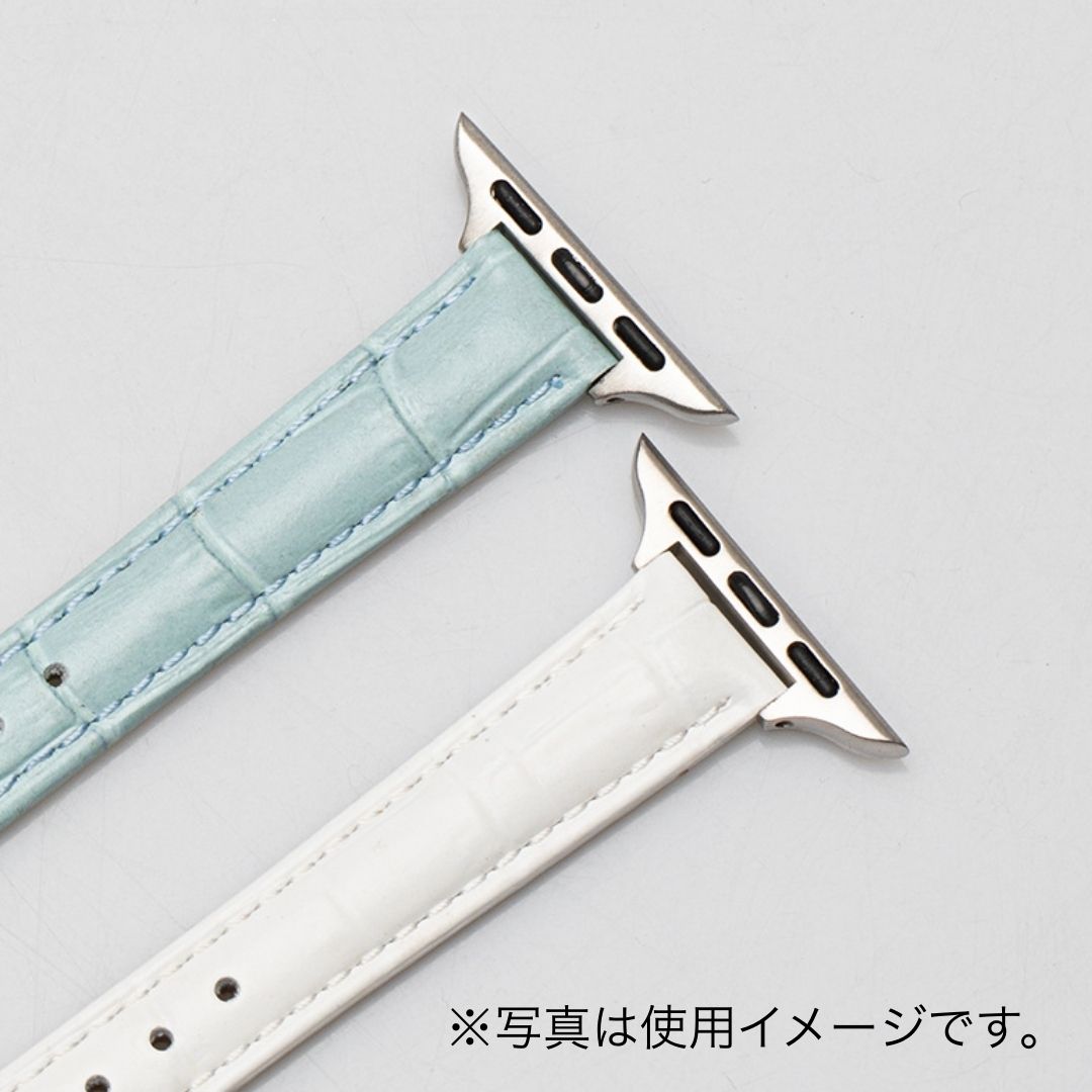 アップルウォッチ用 ベルト交換 リンクパーツ カスタム ブラック 腕時計ベルト Apple Watch用バンド交換 3
