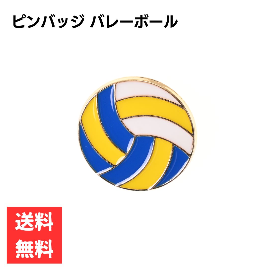 バレーボール ピンバッジ 合金製 スポーツ アクセサリー チーム ギフト