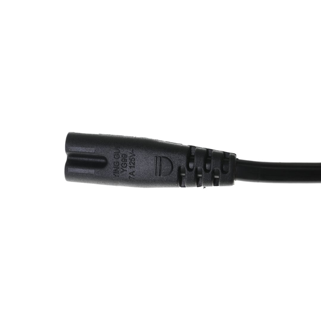 電源コード 1.5m メガネ型コネクタ電源ケーブル 7A 125V 汎用性