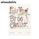 Almedahls アルメダールス キッチンタオル おしゃべりな鳥たち Faglarna pratar | 北欧 ループ付き テーブルランナー ふきん おしゃれ...
