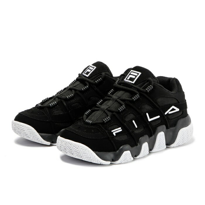 FILA フィラ BARRICADE XT97 バリケード BLACK/WHITE ブラック ホワイト スニーカー シューズ レディース メンズ ユニセックス USS23005014 靴 白 赤 黒