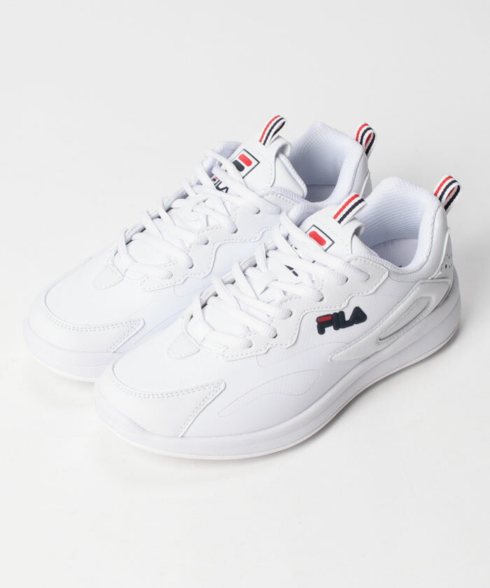 FILA フィラ スニーカー シューズ レディース メンズ ユニセックス RAY TRACER FIELD GOLF レイトレイサー フィールド ゴルフ WHITE ホワイト USS23037100 ローカット シンプル カジュアル 厚底 送料無料 新作