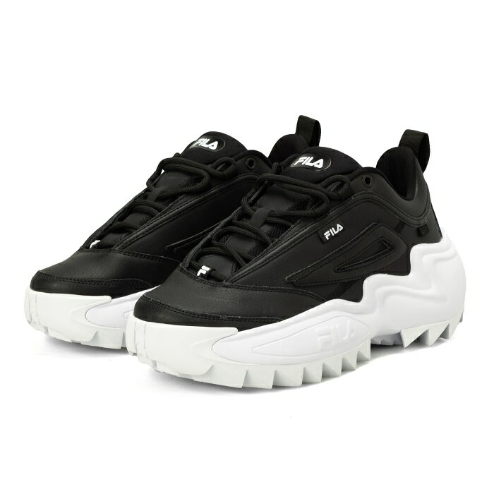 【 SALE アウトレット 】《交換不可・返品不可》FILA フィラ TWISTER ツイスター BLACK/WHITE ブラック/ホワイト スニーカー シューズ レディース メンズ ユニセックス 5XM02294013 靴 黒 白