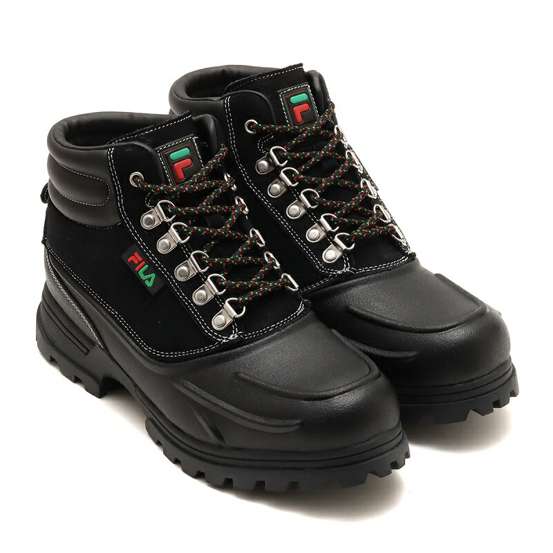 FILA フィラ WEATHERTEC X Tha Jointz ウェザーテック ザ ジョインツ BLACK/RED/GREEN ブラック/レッド/グリーン ブーツ スニーカー シューズ レディース メンズ ユニセックス UFW23095030 厚底 靴 黒 atmos アトモス