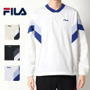 フィラ アウトドアジャケット レディース FILA フィラ Vネックウーブン プルオーバー FL6957 Men's Performance Stretch Comfort Fit V－Neck Pullover WHITE SAND BLACK ホワイト サンド ブラック メンズ レディース ユニセックス 黒 白 限定 Han sohee ハンソヒ