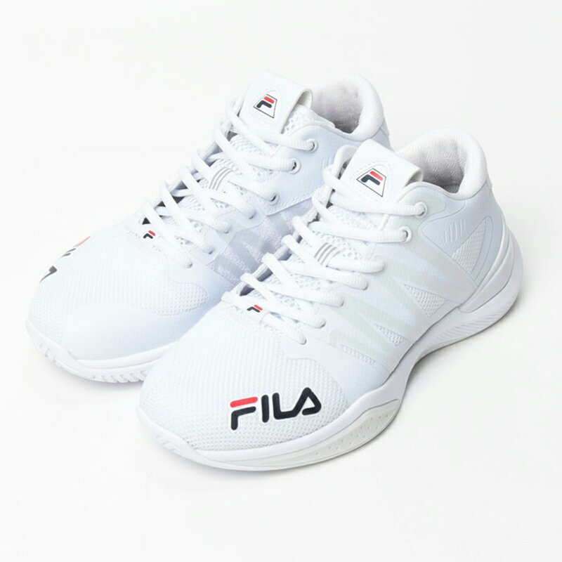 【メーカー取り寄せ】MSS23025125 SPAGHETTI C2 S(スパゲティ C2 S) WHITE/RED/NAVY 【FILA フィラ メンズ レディース バスケット】