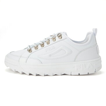 【outlet / 処分特価品】F51580100ディスラプター コート ホワイト【WOMENS レディース スニーカー FILA フィラ 厚底】