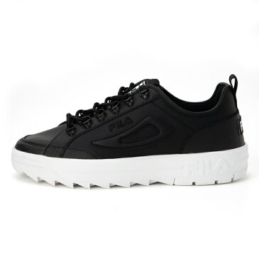 【outlet / 処分特価品】F51830013ディスラプター コート ブラック / ホワイト【MENS メンズ スニーカー FILA フィラ 厚底】