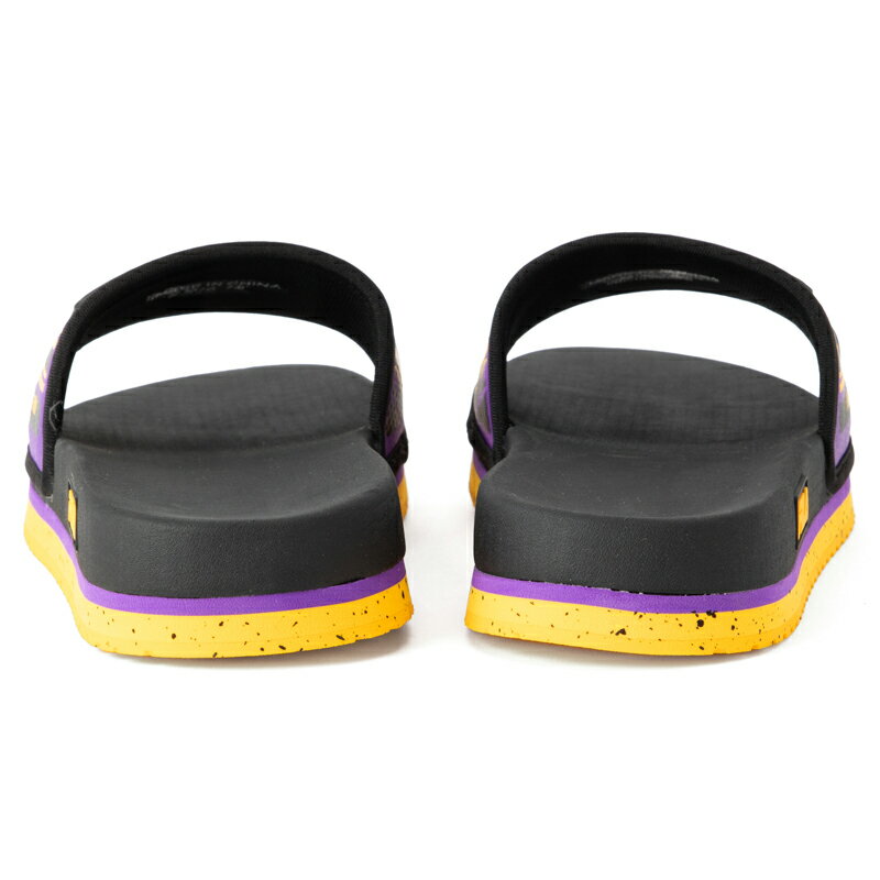 【outlet / 処分特価品】1SM01568043 LUNAR SLIDE(ルナスライド) Black/Gold Fusion/Electric Purple【メンズ サンダル シャワーサンダル FILA フィラ バスケット CITYPACK】