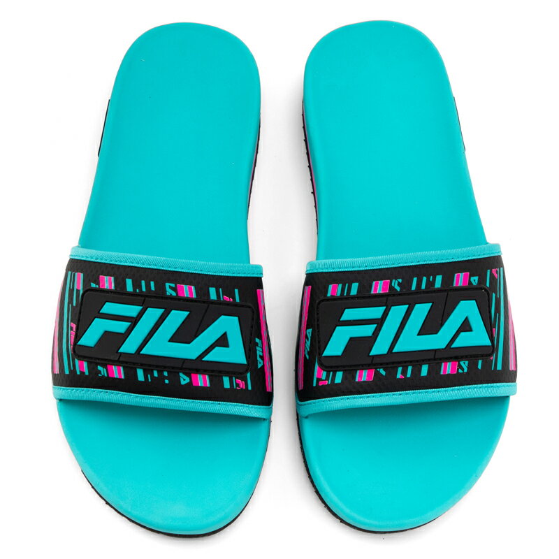 【outlet / 処分特価品】1SM01568965 LUNAR SLIDE(ルナスライド) Black/Pink Glow/Ceramic【メンズ サンダル シャワーサンダル FILA フィラ バスケット CITYPACK】