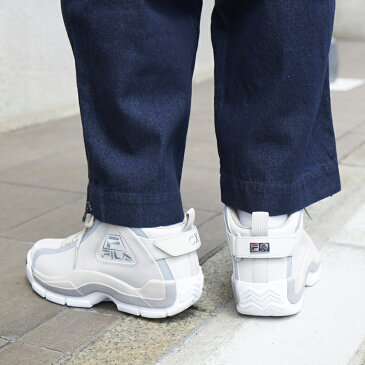 在庫限り【outlet / 処分特価品】MSS21023011 グラントヒル 2 CX SILVER【ユニセックス メンズ レディース スニーカー FILA フィラ SALE セール バスケット】