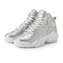 【outlet / 処分特価品】1BM02147063 MB BRUSHED METAL Metallic Silver/Metallic Silver/White【FILA フィラ バスケ バッシュ カジュアル ストリート 復刻 バスケット】