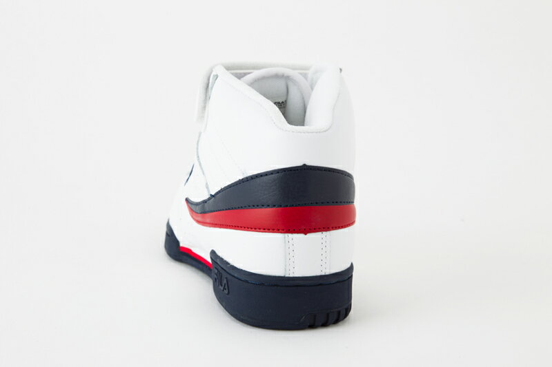 FILA(フィラ) MENS F-13V LEA/SYN FHE146 [WHITE/FNVY/FRED][バスケ][バッシュ][カジュアル][ストリート][復刻]