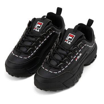 在庫限り【outlet / 処分特価品】F04941092ディスラプター2 テイピーテープ ブラック【男女兼用 UNISEX スニーカー FILA フィラ】