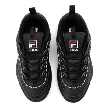 在庫限り【outlet / 処分特価品】F04941092ディスラプター2 テイピーテープ ブラック【男女兼用 UNISEX スニーカー FILA フィラ】