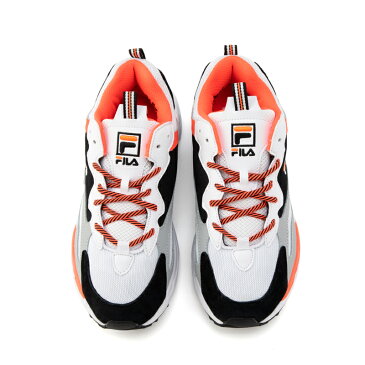 【outlet / 処分特価品】F51050114 FILA RAY TRACER フィラ レイトレイサー ウィメンズ ホワイト/ブラック/ホットピンク