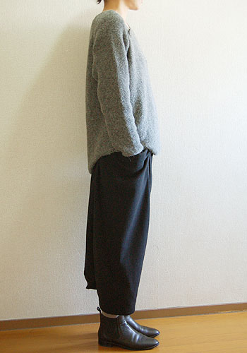 ★閉店セール★【型紙】【ニット・布帛OK】サルエルキュロットパンツ型紙 filer-10006477 filer サンプル画像3