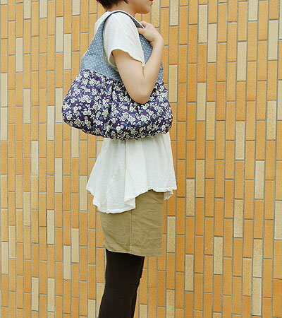 【型紙】簡単クロワッサンバッグ型紙