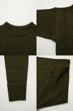 ティージー オーセンティック クラシック Tieasy AUTHENTIC CLASSIC×ISLAND KNIT WORKS Fisherman's Sweater OD フィッシャーマンズセーター