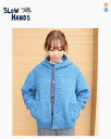 スロウハンズ スローハンズ ベジダイ アラン ニット フーディ カーディガン SLOWHANDS vegidye aran knit hooded cardig...