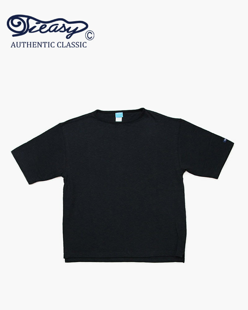 ティージーオーセンティッククラシック 日本製 メイドインジャパン トップス Tシャツ / Tieasy Authentic Classic te001SS-LGT-BG HDCS LIGHT BIG BOAT NECK T