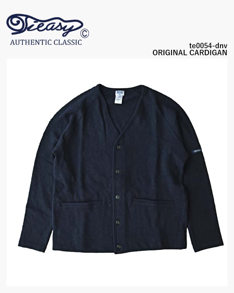 ティージーオーセンティッククラシック ティージー 日本製 メイドインジャパン カーデ / Tieasy Authentic Classic te0054 Tieasy ORIGINAL CARDIGAN Dk NAVY