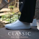 【公式】FILLIN フィルイン CLASSIC 厚底 スニーカー 5.5cm シークレットシューズ メンズ レディース 白 黒