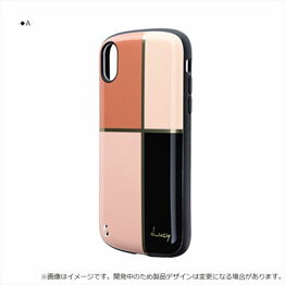 NY 選べる配送 送料無料 iPhone XR 6.1インチ 高品質 耐衝撃 ハイブリッド カバー ケース アイフォンXR ストラップ対応デザイン 衝撃 衝撃吸収 かわいい おしゃれ 女性 レディース キュート iPhoneXR6.1インチ ブランド［LP-IPMHVCK］