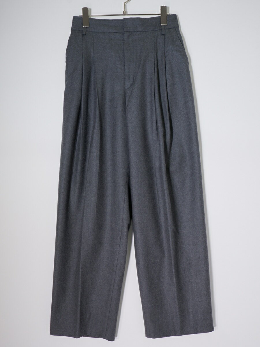Rakuten - Deuxieme Classeドゥーズィエムクラス 2024AW Enchant wide パンツ【LPTA81100】【グレー】【36】【中古】【沖縄.離島以外 送料無料】【DM260303】