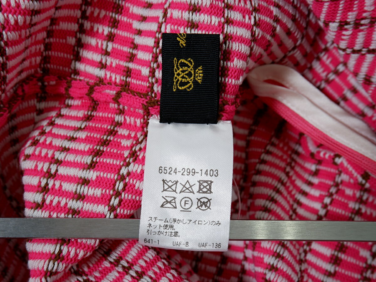 Drawer/ドゥロワー 12Gピンクジャカードニットスカート【LSKA75500】【ピンク】【フリー】【中古】【沖縄.離島以外 送料無料】【DM240702】