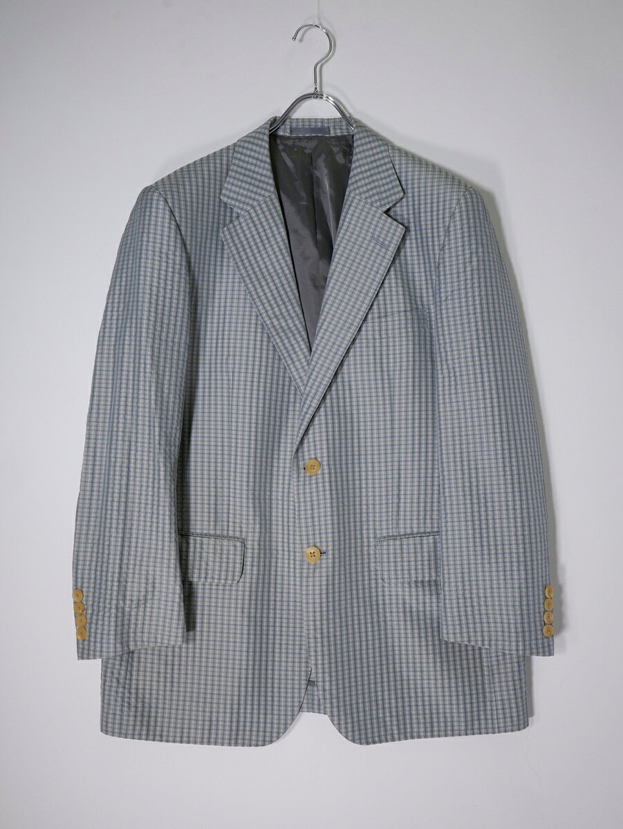 BURBERRY LONDONバーバリー ロンドン 日本製 上質シルク100％ 水牛ボタン チェックテーラードジャケット MJK filt-10065653 ブランド古着の買取販売 渋谷FILT パッケージ画像