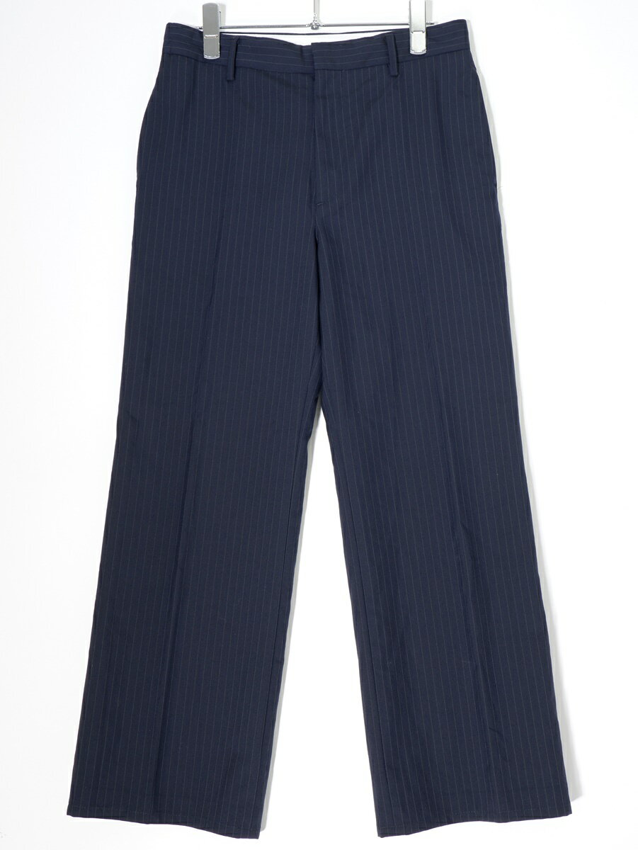 AP STUDIO（アパルトモンL'Appartement) 2021SS SCENTOF CANONICO ストライプパンツ【LPTA71801】【ネイビー】【34】【中古】【沖縄.離島以外 送料無料】【DM230613】