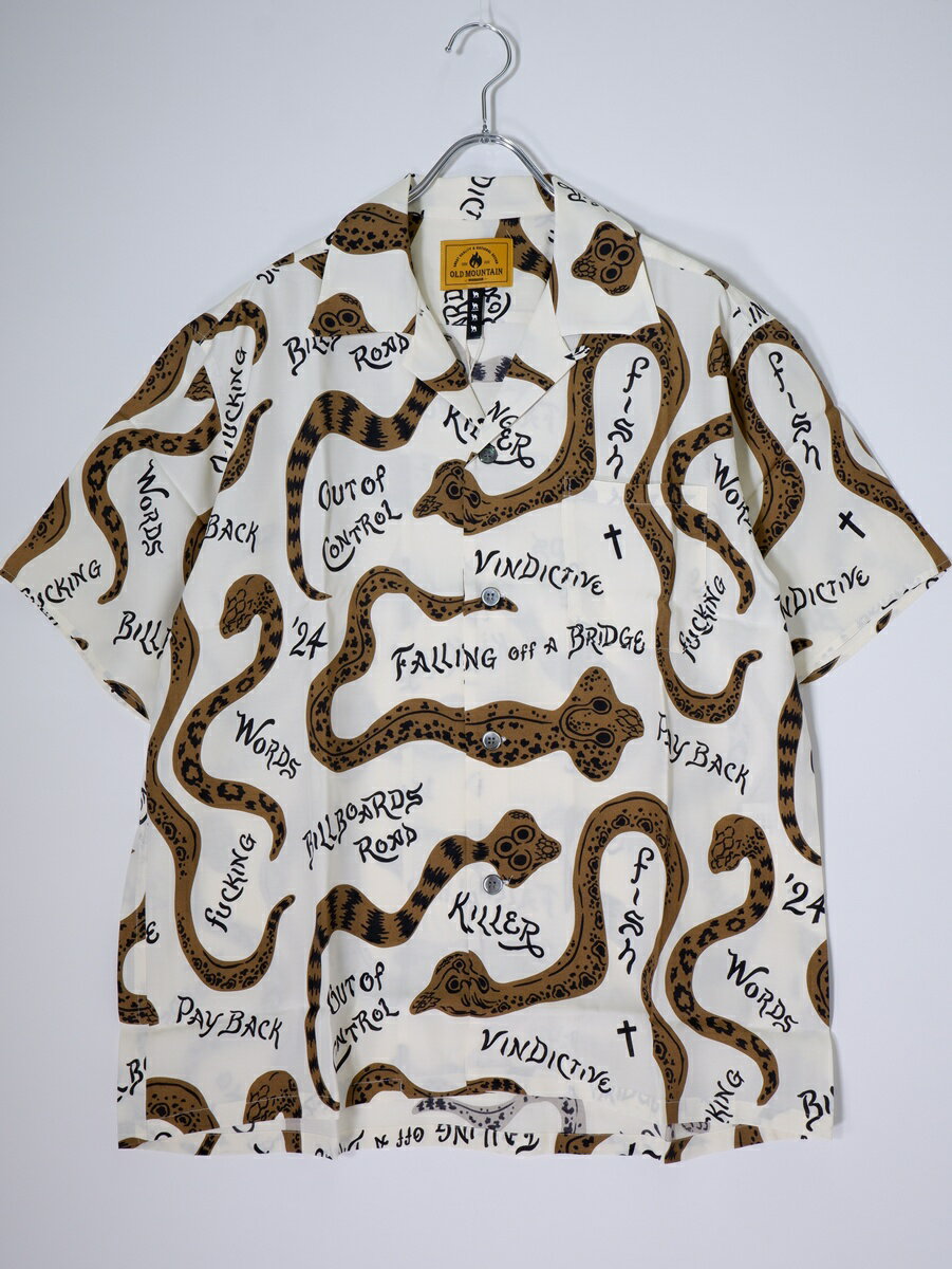 Rakuten - OLD MOUNTAINオールドマウンテン ALOHA S/S SHIRTS半袖アロハシャツ新品【MSHA81603】【アイボリー】【2】【未使用】【沖縄.離島以外 送料無料】【DM260421】