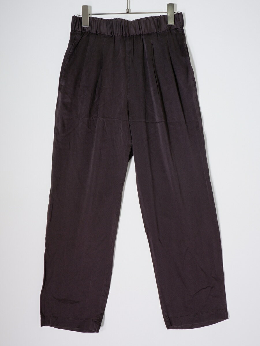 乐天商城 - Deuxieme Classeドゥーズィエムクラス 2021 silk シルクパンツ【LPTA81804】【ブラウン系】【36】【中古】【沖縄.離島以外 送料無料】【DM260602】