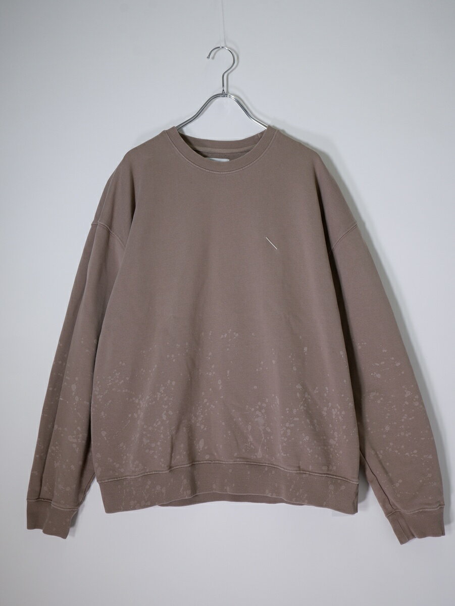Saturdays NYCサタデーズ ニューヨーク 2024AW HEAVY WEIGHT DROPPING SWEATヘビーウェイト ドロッピング スウェット